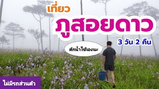 แบกเป้เดินเท้า 6 ชม.​ ขึ้นลานสน​ภูสอยดาว แบบไม่มี​รถ​ส่วนตัว​จ.อุตรดิตถ์​