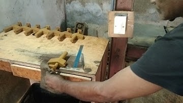 Core making using Hydraulic Machine | Core making in casting process | core making machine foundry