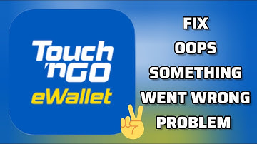 Fix TNG eWallet App Oops Something Went Wrong Problem|| TECH SOLUTIONS BAR