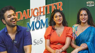 Mom Vs Daughter Ft. Surekhavani and Supritha | Nikhil Tho Naatakalu