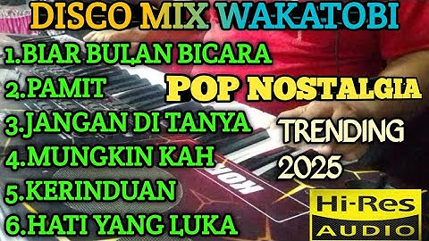 DISCO MIX WAKATOBI POP NOSTALGIA TRENDING 2025 PAS UNTUK TEMAN AKTIVITAS AUDIO JERNIH 