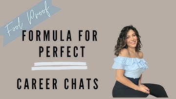 How To Have the Perfect Informational Interview | Agenda, Advice and Mentorship
