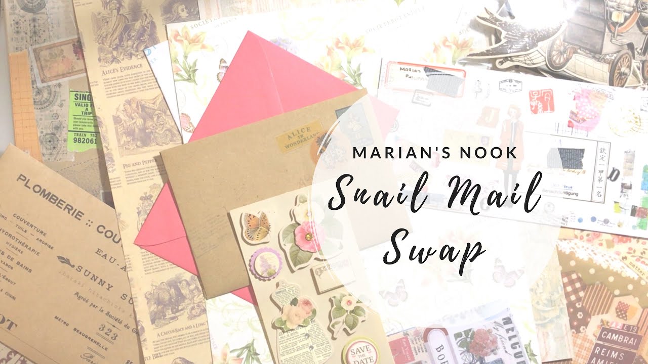 Pen Pal With Me - Mail Swap (Vintage Style)
