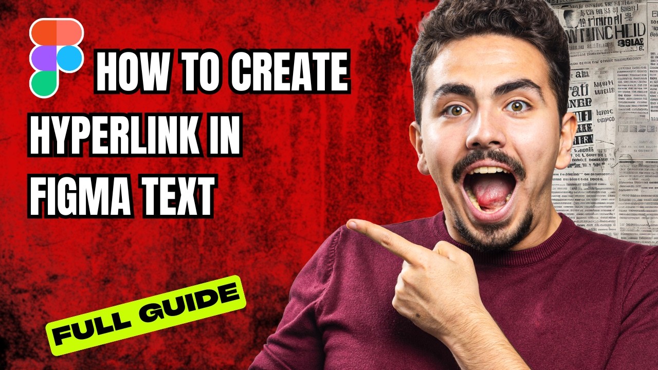 How to Create a Hyperlink in Figma Text [2026 Full Guide] - YouTube