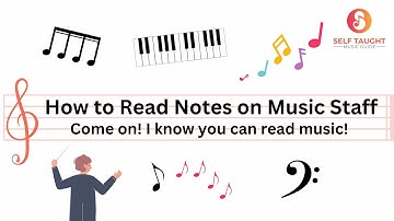 Music Theory Lesson 1: How to read notes on music staff