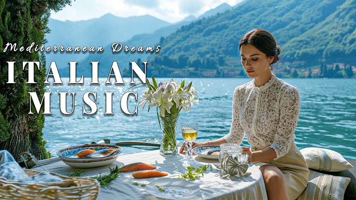 🎶 Italian Vibes & Mediterranean Music 🎶 2+ Hours Scenic Amalfi Coast & Lake Como Relaxation 4K