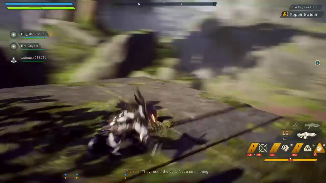 Black Hounds play Anthem