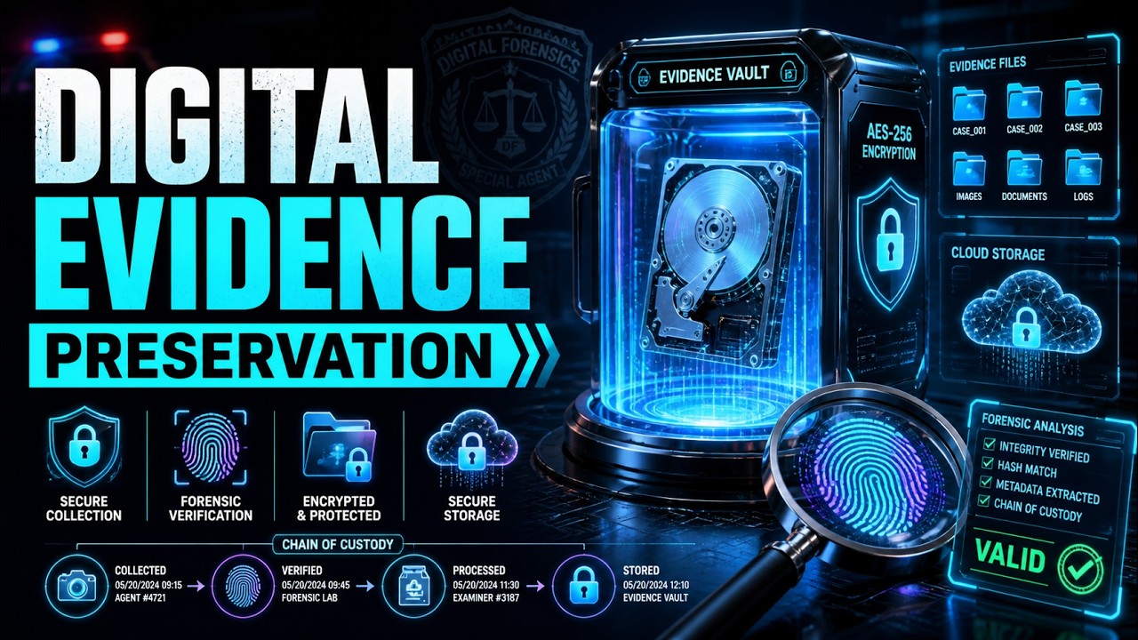 Essential Protocols for Handling Digital Evidence at Crime Scenes