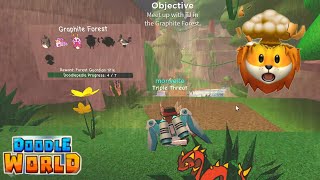 GRAPHITE FOREST!!! (Roblox Doodle World #7)