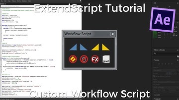 After Effects Scripting Tutorial: Create a Custom Workflow Script