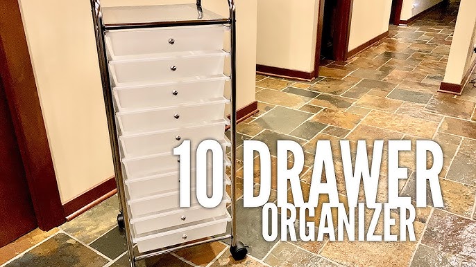 15-Drawer Organizer Cart – Seville Classics