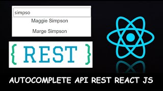 Autocomplete con Web Api en React JS || Api Rest || Tutorial en Español