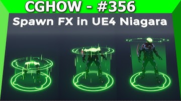 Showcase: Creating Spawn FX in UE4 Niagara