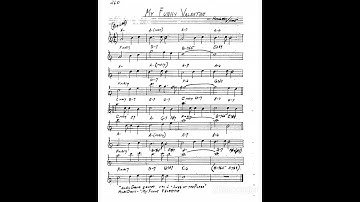Thumbnail of My funny valentine. Eb copy