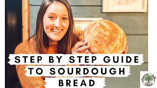 Step by Step Guide to Making Sourdough Bread |VLOG| Whispering Willow Farm