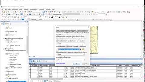 ArcMap Table Relates