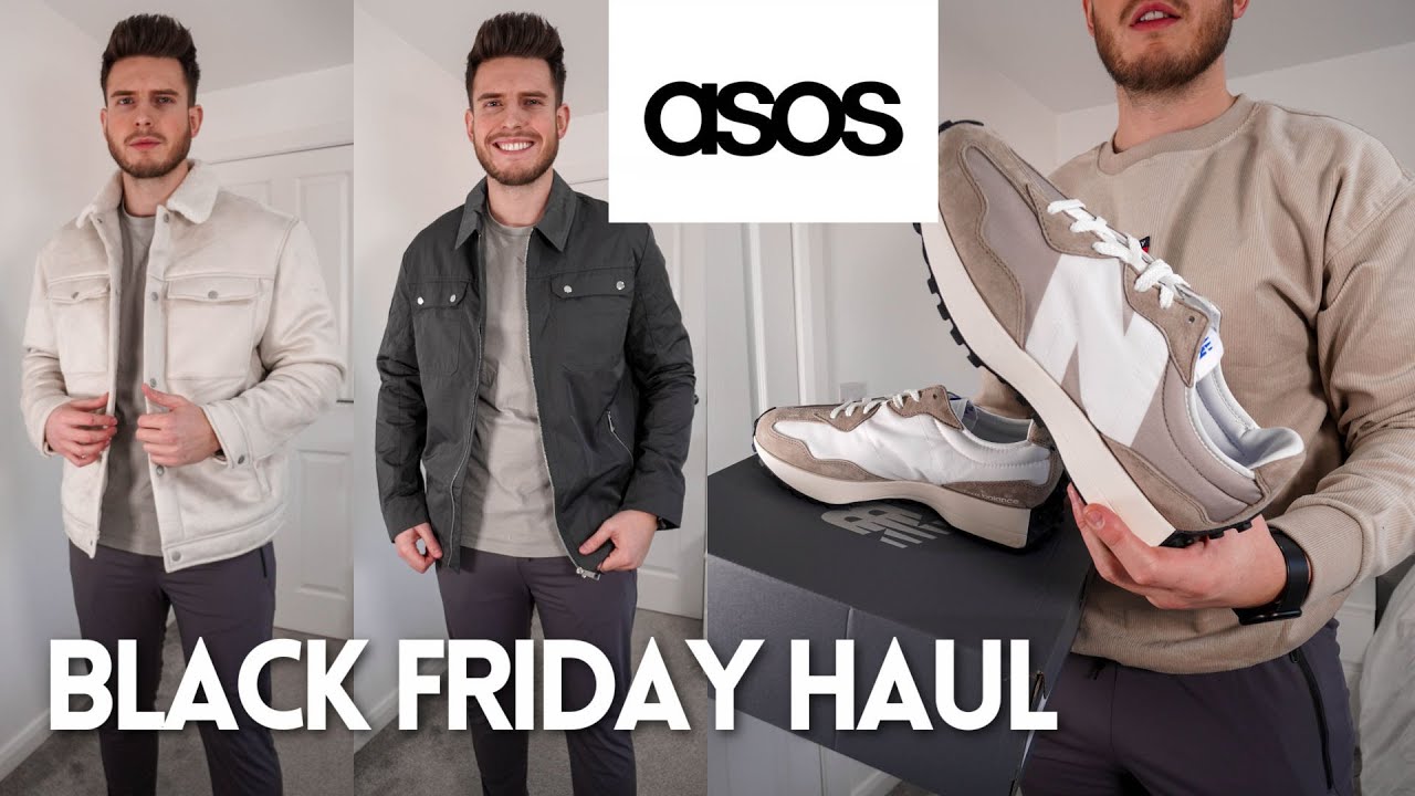 HUGE ASOS Men's Fashion Haul & Try On | Black Friday Edition 2021