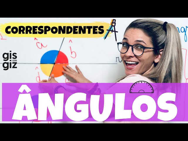 ÂNGULOS CONSECUTIVOS E ADJACENTES \Prof. Gis/ 