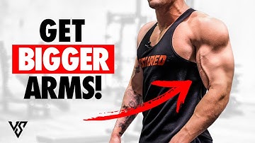 Bigger Biceps Workout For MASSIVE ARMS (5 Exercises!) | V SHRED