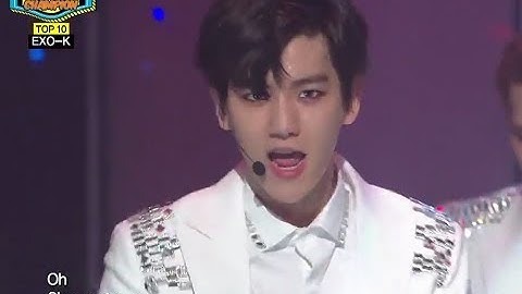 EXO-K - Overdose, 엑소케이 - 중독, Show Champion 20140514