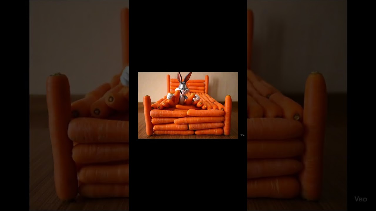 POV Bugs Bunny gets ready for bed 