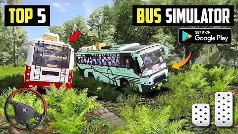 Top 5 High Graphics BUS Simulator Games For Android and ios