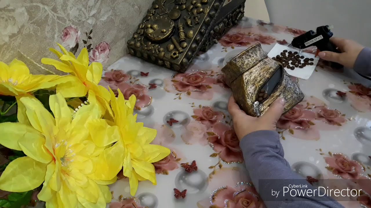 МК: Декор банки кофе. Подарок своими руками. // Decor cans of coffee // DIY gift