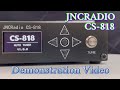 Funny JNCRadio CS-818 demo video!
