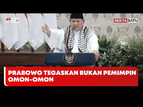 Klaim Pemerintahannya Buktikan Hasil Nyata, Prabowo: Bukan Omon-Omon #BreakingNews