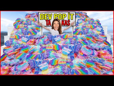 DEV POP IT TAKAS CHALLENGE EN DEĞEERLİ EŞYANI VER POP İT AL!! Dobişko Tv