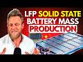 Mass Produced LFP Solid-State Battery Keeps Working After Being Cut Open