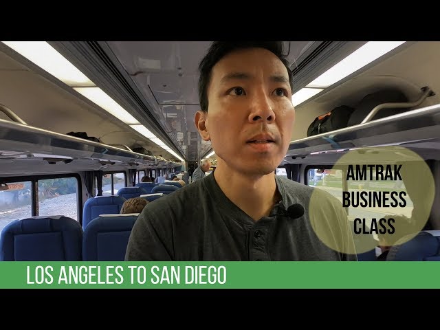 TRIP REPORT: AMTRAK BUSINESS CLASS FROM LOS ANGELES TO SAN DIEGO class=