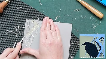 Reduction Linocut with Jo Bristow of Ikigai Printmaking