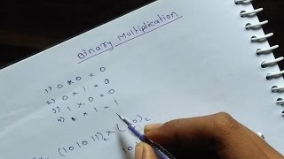 Hindi: Binary Multiplication with rules