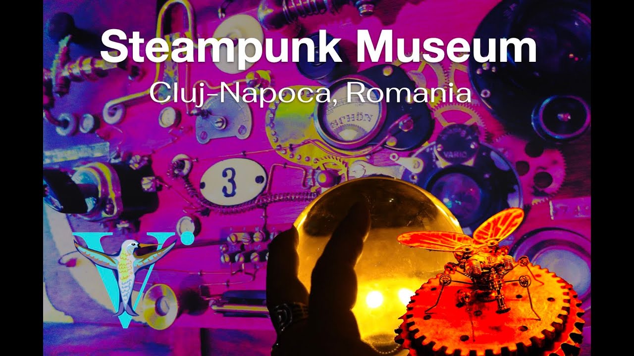 Inside the Steampunk Museum in Cluj Napoca, Romania