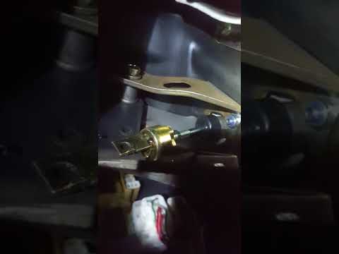 Toyota corolla(4afe) clutch adjustment