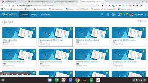 Copying Assignments from a Practice Schoology Course