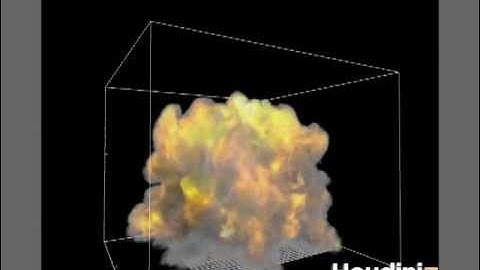 Houdini 12 PyroFX 2.0 Explosion Test