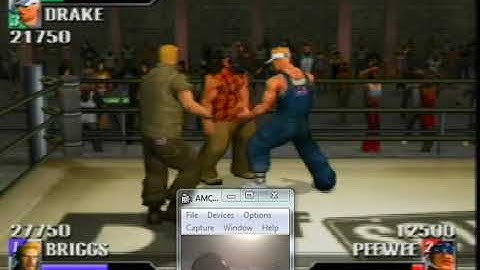 Def Jam Vendetta Briggs vs Peewee vs Drake