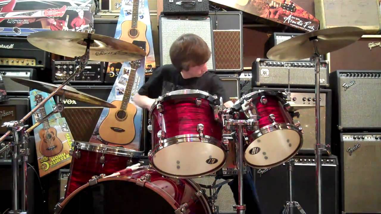 JB drum off at the House of Guitars YouTube