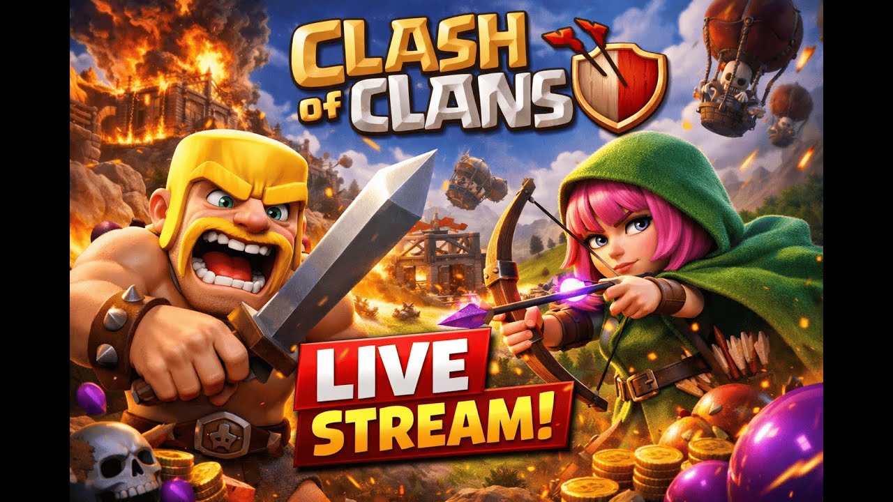 CLASH OF CLANS LIVE 🔥 INSANE ATTACKS & WAR STRATEGY | Push to Legend League | CoC Live