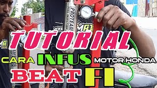 TUTORIAL CARA INFUS MOTOR BEAT fi