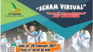 Senam TK dan Kebugaran virtual  bersama JSIT Indonesia