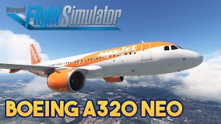 Microsoft Flight Simulator -  LEARNING TO FLY AN AIRBUS/BOEING 320 AFTER MANY YEARS!