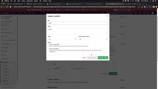 New CI variables UI - Walkthrough for UX