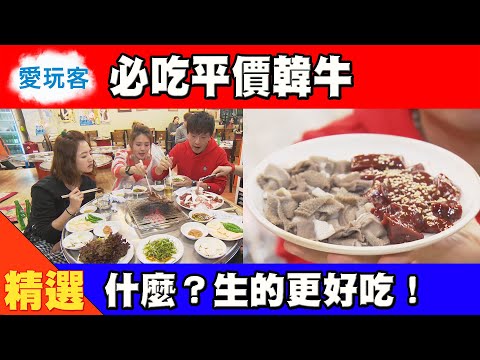 【愛玩客精華】必吃平價韓牛！生的牛肝牛腸這樣最好吃！
