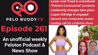 Pelo Buddy TV 261 - Peloton considering lower cost Tread, Commercial products, Leadership changes