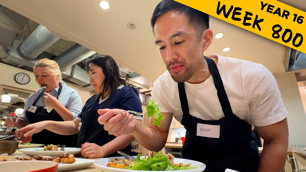 My First Cooking I Took My First Cooking Class in NYC (Year 16, Week 800) - YouTube