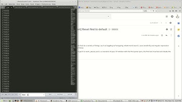 sublime text find broken