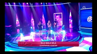 ELLA BAILA SOLA CANTA &quot;LO ECHAMOS A SUERTES&quot; EN BAMBOLEO DE  TVG